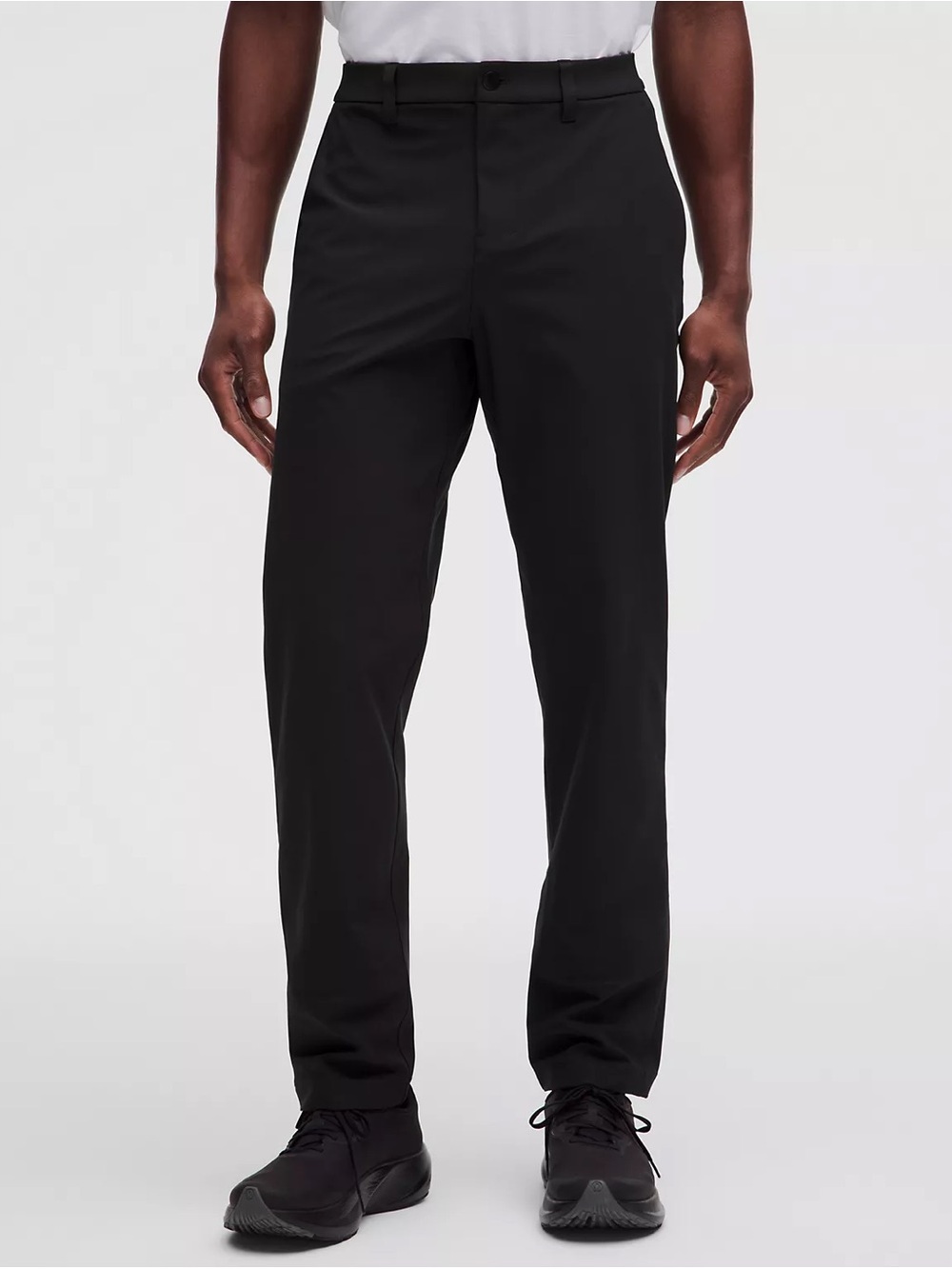 Lululemon Men's Black ABC 5-Pocket Pants Straight Leg Stretch Size 30 GUC
